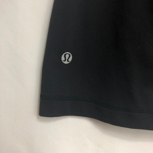 Lululemon Namaste Halter Tank Women's 8 Black Grey - Picture 6 of 7